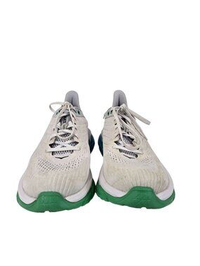 Hoka one one Clifton edge athletic running sneakers in white men's size 10